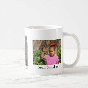 Happy, Mothers' Day, Great Grandma. Coffee Mug