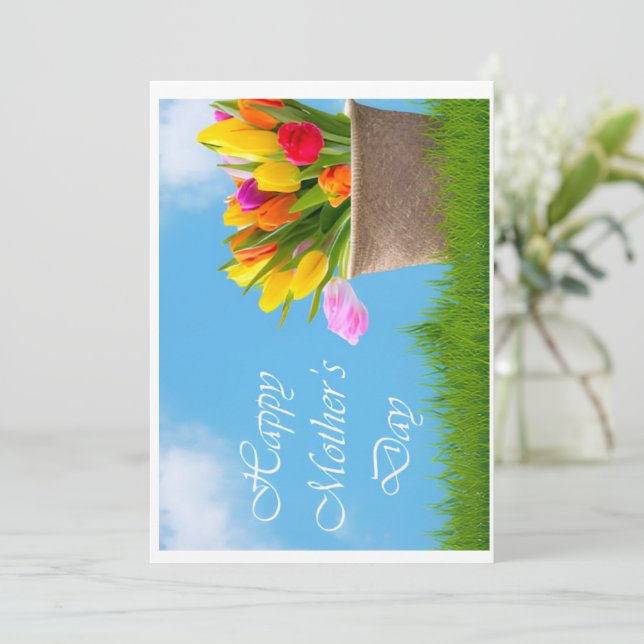 Happy Mother's Day Greeting Card (Standing Front)