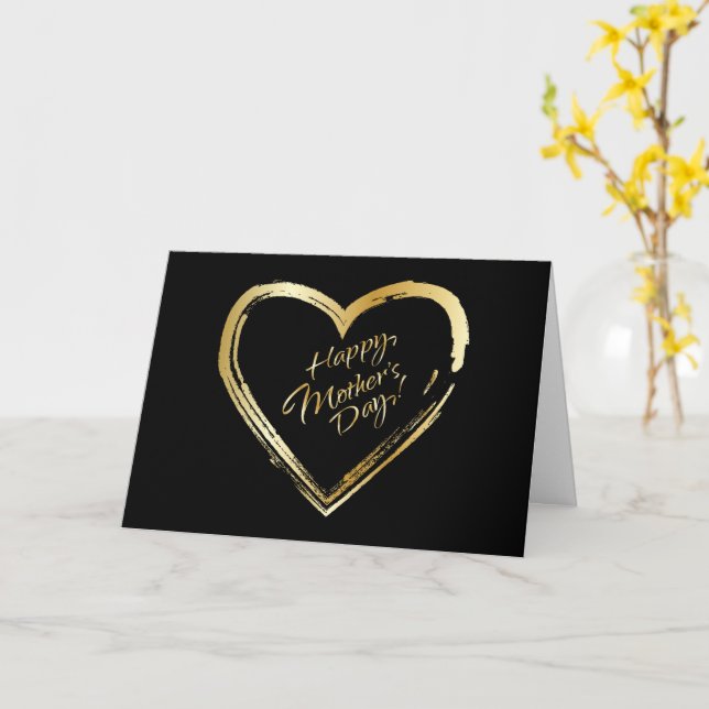 Happy Mother's Day Greeting Card (Yellow Flower)