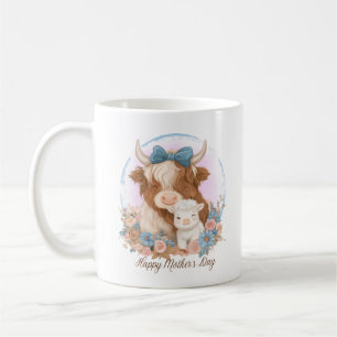 Happy Mother's Day Highland cow Coffee Mug