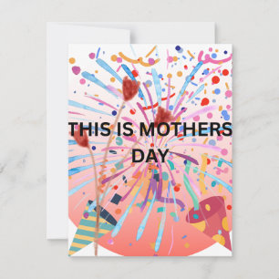 HAPPY MOTHER'S DAY HOLIDAY CARD