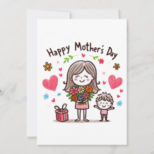 Happy Mother's Day Holiday Card