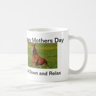 Happy Mothers Day Horse Mug