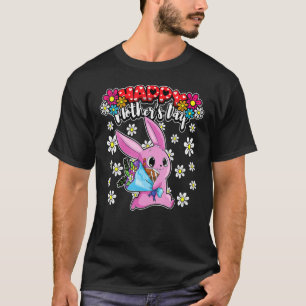 Happy Mother's Day I Love My Mother Cute Bunny T-Shirt