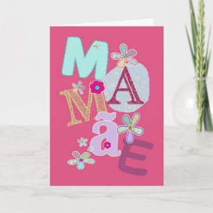 happy mother's day in Portuguese Card