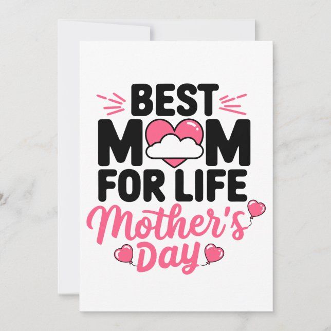 Happy Mothers Day Invitation (Front)