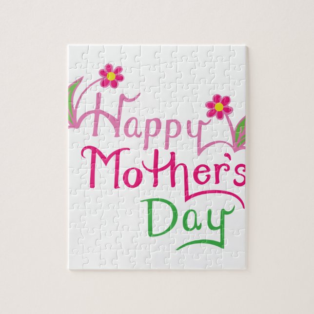 Happy Mothers Day Jigsaw Puzzle (Vertical)