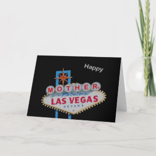 Happy Mother's Day, Las Vegas Card, secret message Card