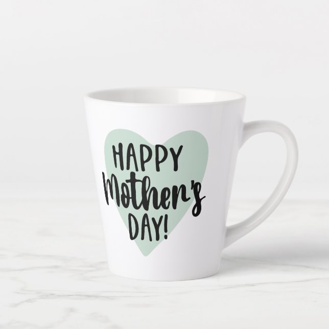Happy Mother's Day Latte Mug (Right)