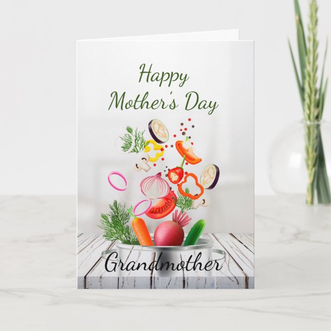 Happy Mother's Day Love & Appreciate Grandma Card (Front)