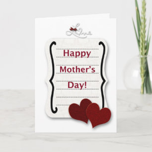 Happy Mother's Day Love Note Card