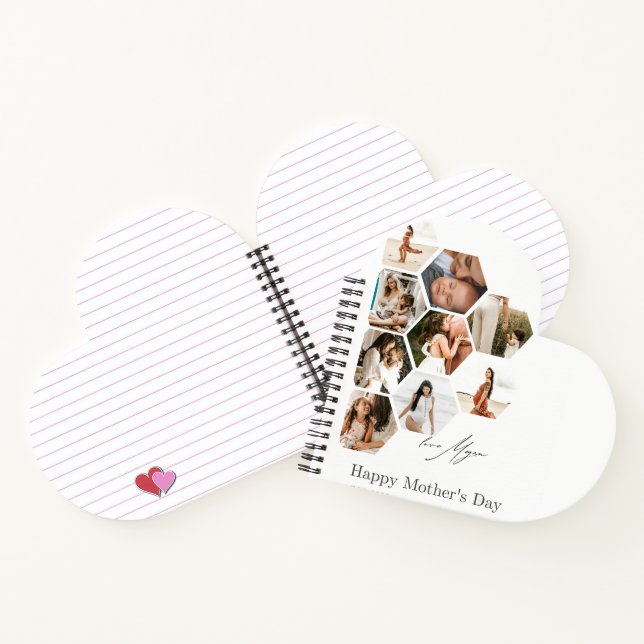 Happy Mother's Day Love Spiral Notebook (Inside)