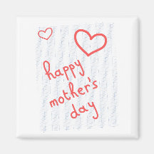 "happy mother's day" magnet