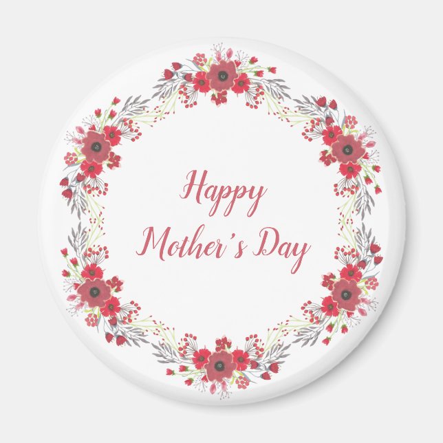 Happy Mother's Day Magnet (Front)