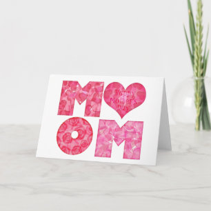 Happy Mother's Day Mom Alphabet Card