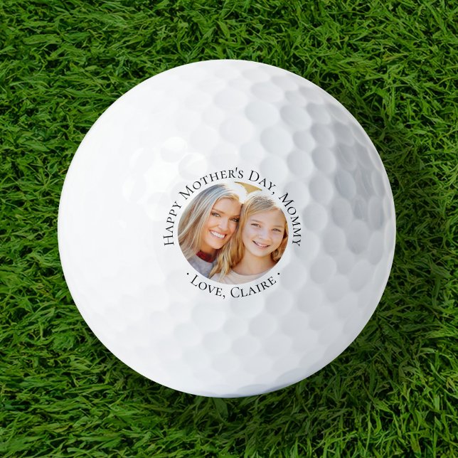 Happy Mother's Day Mommy Photo Golf Balls (Creator Uploaded)