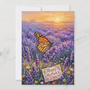  Happy Mother's Day Monarch Butterfly Card