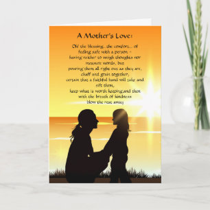 Happy Mothers Day Mother's Love Card