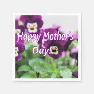 Happy Mother's Day Napkin