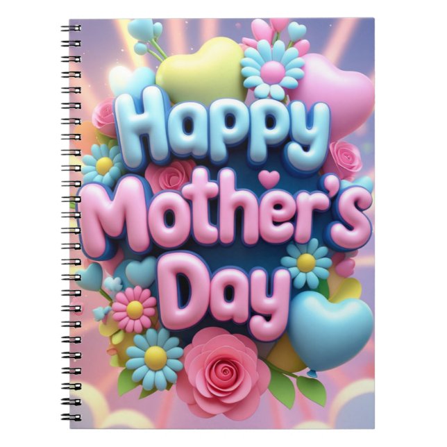 happy mother's day notebook (Front)