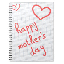 "Happy Mother's Day" notebook