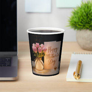 Happy Mother's Day Paper Cups