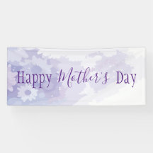Happy Mother's Day Party Banner
