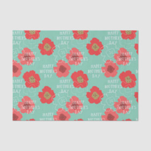 Happy Mothers Day Pattern Gifts And Presents Tissu Tissue Paper