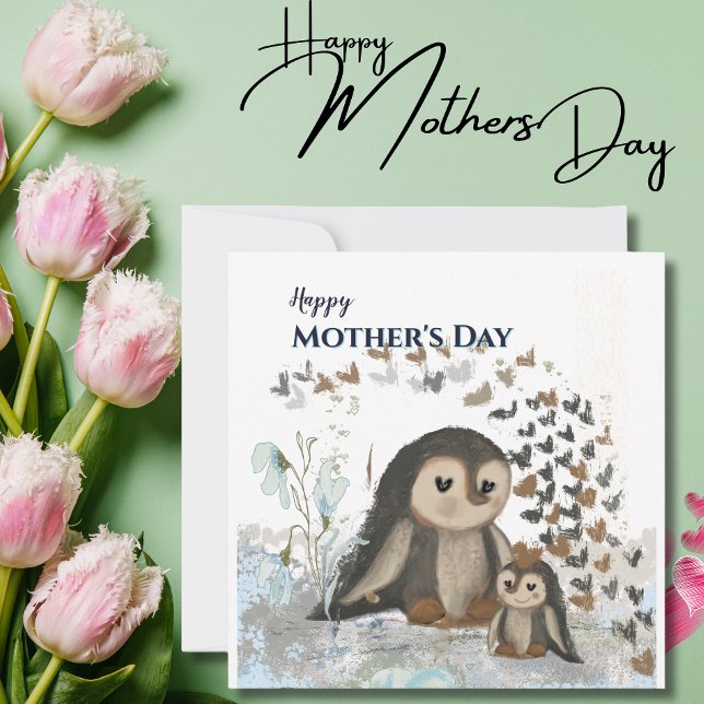 Happy Mother's Day Penguin Card (Happy Mother's Day Penguin Card)