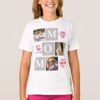 Happy Mother's Day Personalize Photo Collage Text.