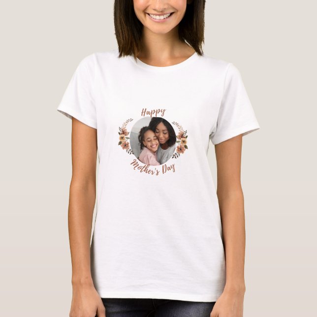 Happy Mother's Day" Personalized T-Shirt (Front)