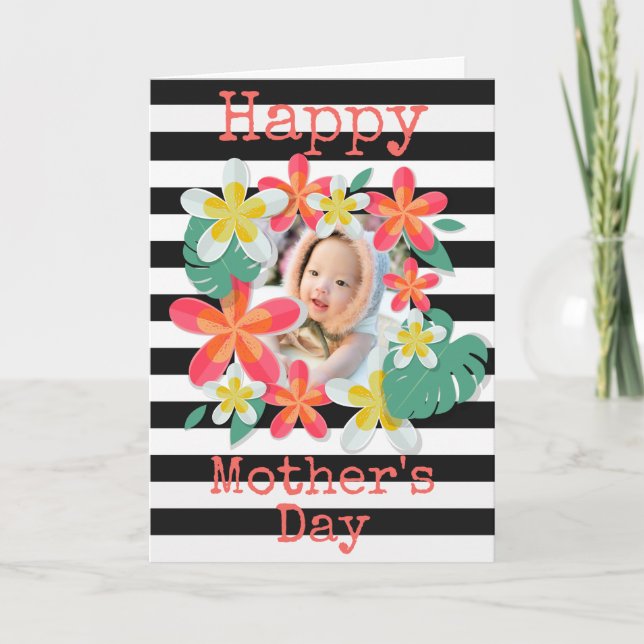 Happy Mother's Day Photo Card (Front)