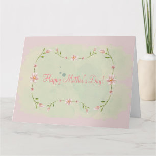 HAPPY MOTHER'S DAY (PINK) CARD