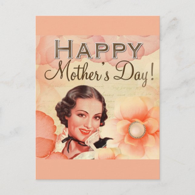 Happy Mother's Day Postcard (Front)