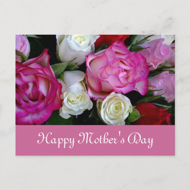 Happy Mothers Day Postcard (Front)