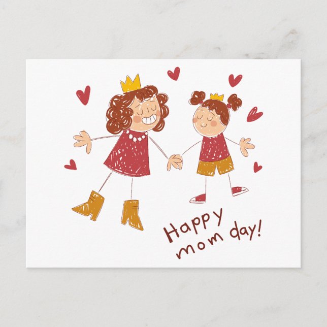 Happy Mother's Day Postcard (Front)