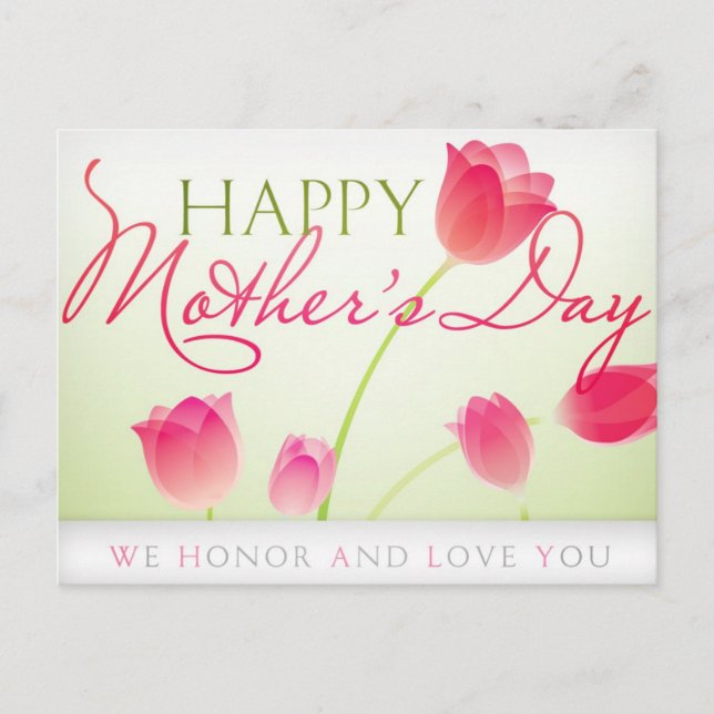 Happy Mother's Day Postcard (Front)
