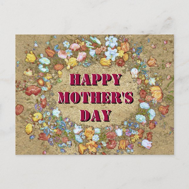 Happy Mother's Day Postcard (Front)