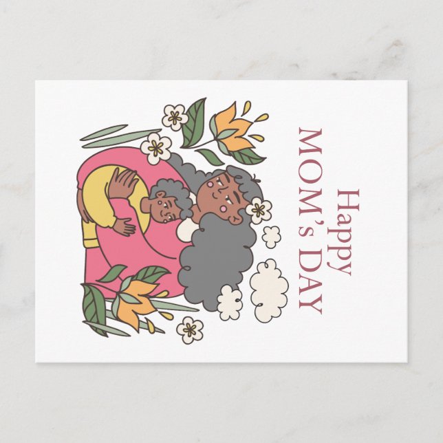 Happy Mother's Day Postcard (Front)