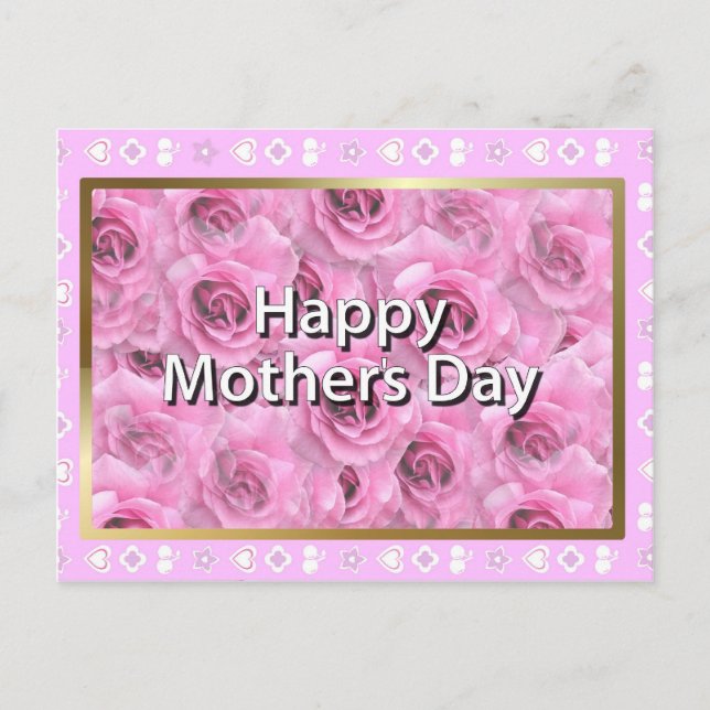Happy Mother's Day Postcard (Front)