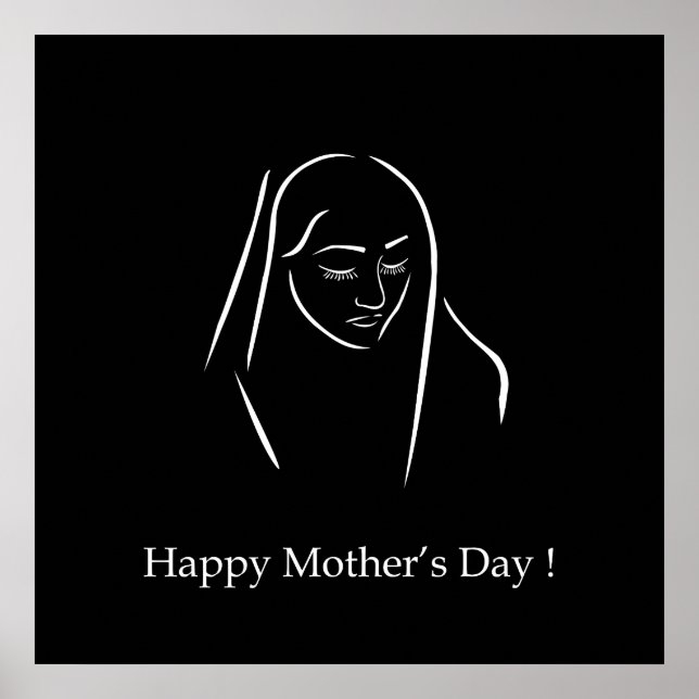 Happy mother's day poster (Front)
