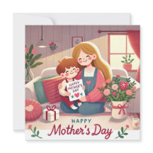 Happy Mother's Day Print Design