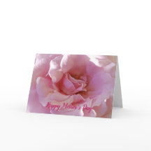 Happy Mother's Day Soft Pink Rose