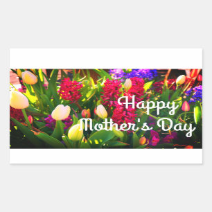 Happy Mother's Day Spring Flowers #5 Stickers