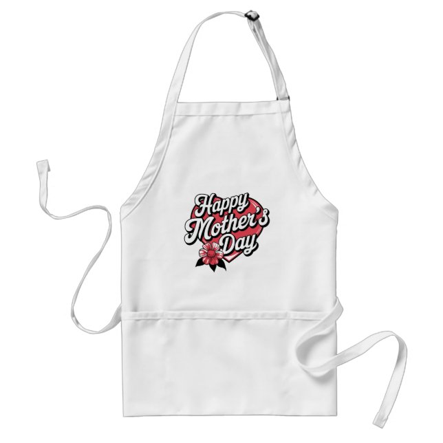 Happy Mothers Day Standard Apron (Front)