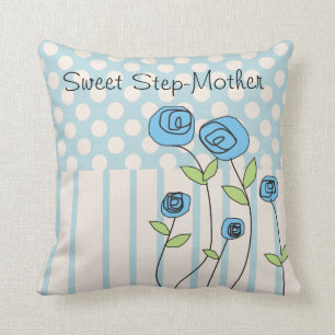 Happy Mother's Day Stepmother "Sweet Step-Mother" Throw Pillow