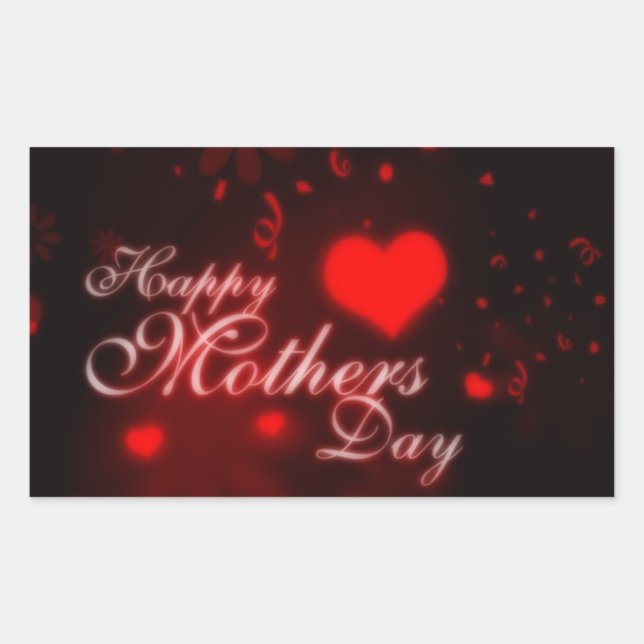 happy mothers day sticker (Front)