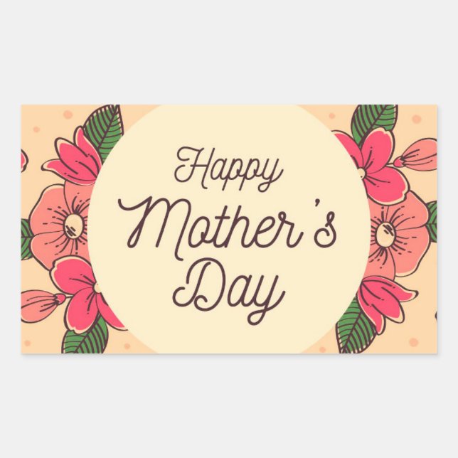 Happy Mother's Day Sticker (Front)