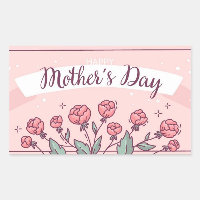 Happy Mother's Day Sticker (Front)