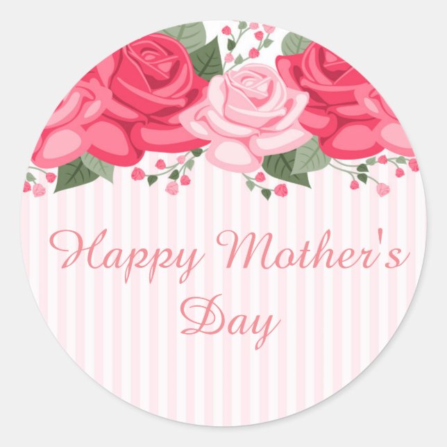 Happy Mother's Day Stickers (Front)